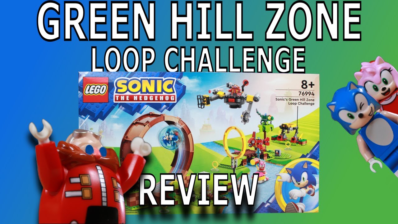 LEGO Sonic the Hedgehog 76994 Sonic's Green Hill Zone Loop Challenge Set