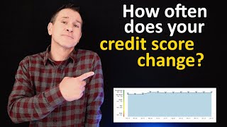 How often does your credit score change? How fast is your credit score updated?