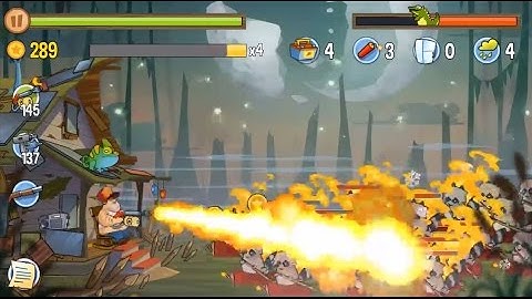 Swamp Attack Episode 3 level 14 High explosive !