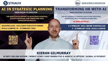 Transforming HR & Strategy with AI | Kieran Gilmurray x STRAVIX 2026 | Malaysia & Brunei