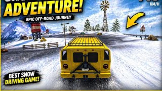  Snow Driving Adventure Game | Extreme Off-Road SUV in Snow 🚙❄️ screenshot 1