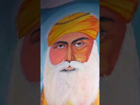 guru nanak dev ji painting #gurunanakdevji #painting #youtubeshorts