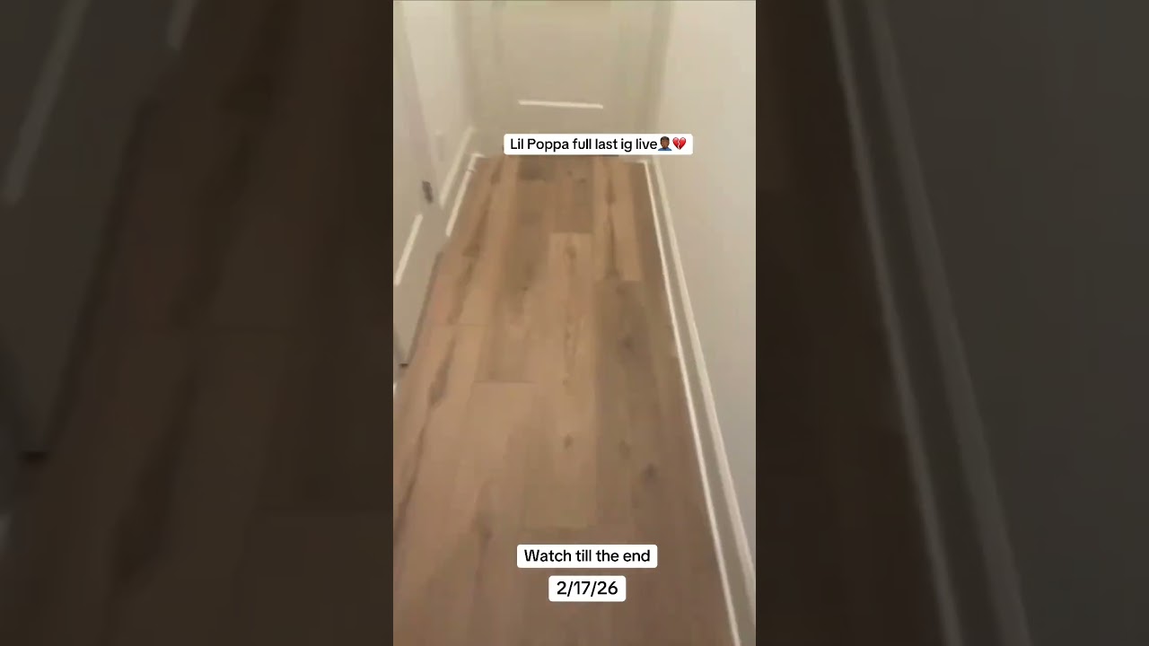 Lil Poppa Last Live 💔