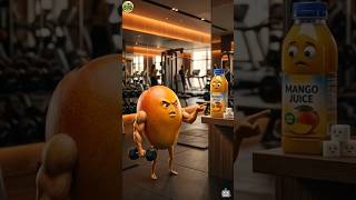 Gym jaate ho? 💪 Phir Fake Mango Juice bhi peete ho ? 😳🥭 #healthtips #fitness #dailyhealthbites