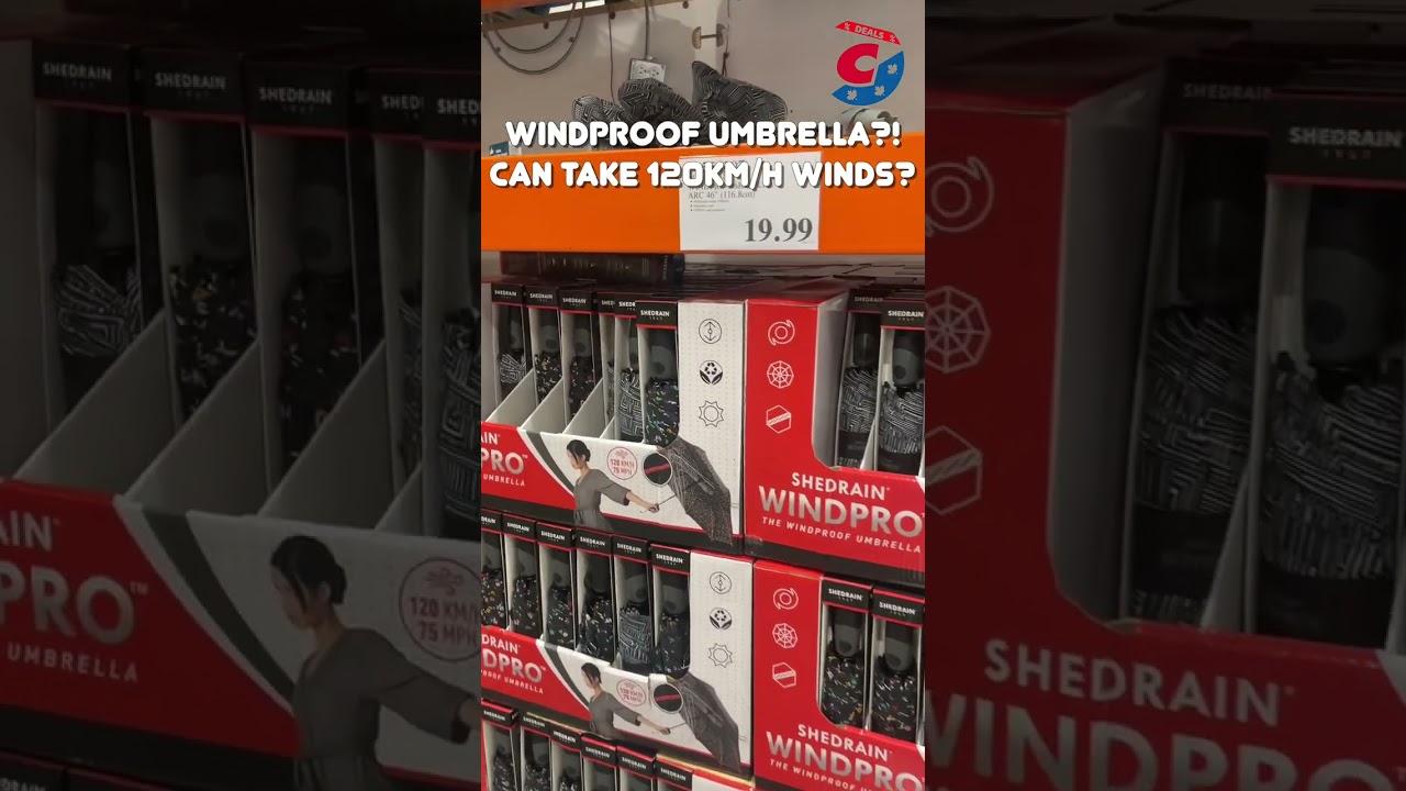 Windproof Umbrella?!