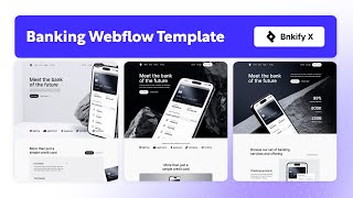 Banking Website Template | Bnkify X - BRIX Templates