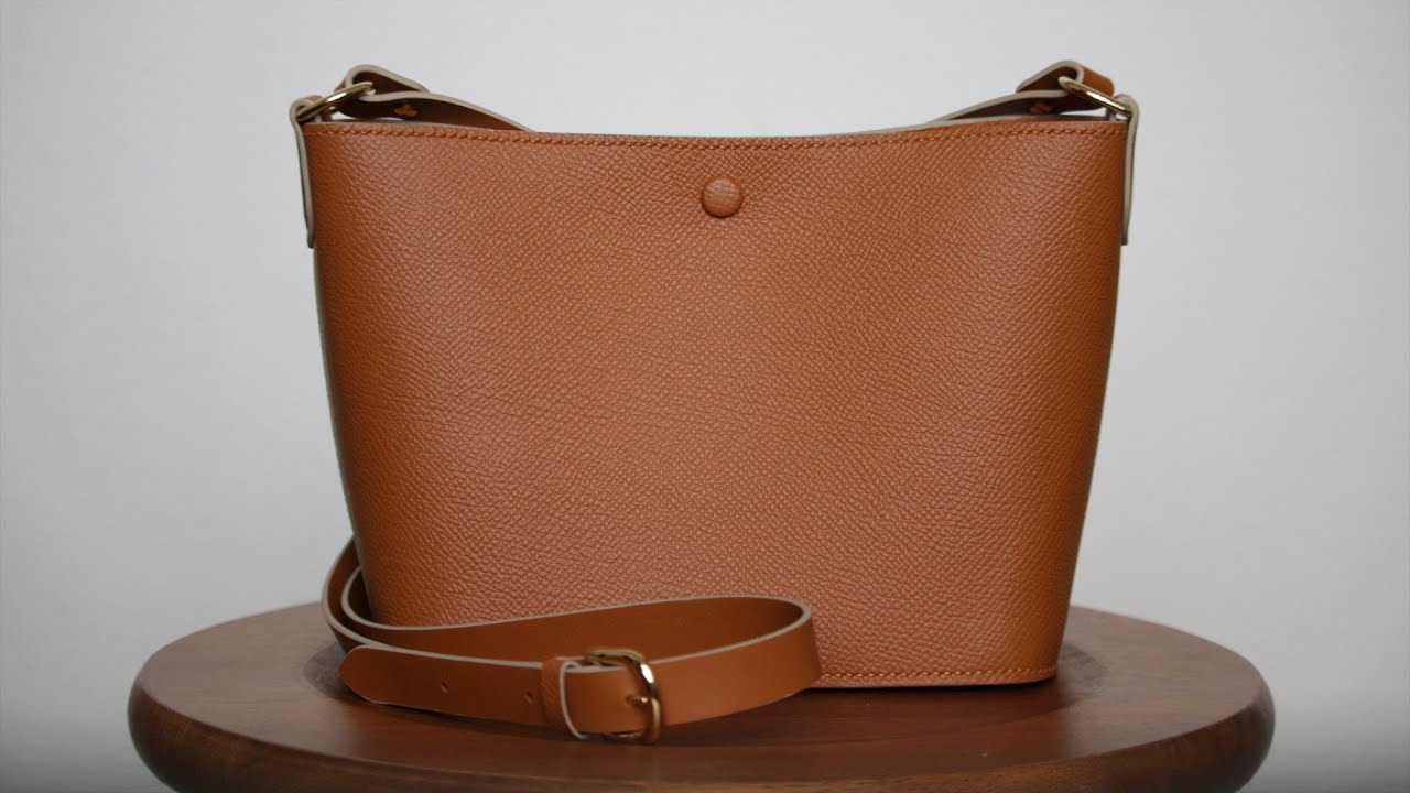 Изготовление сумки / поделка из кожи / выпуск выкройки / 189