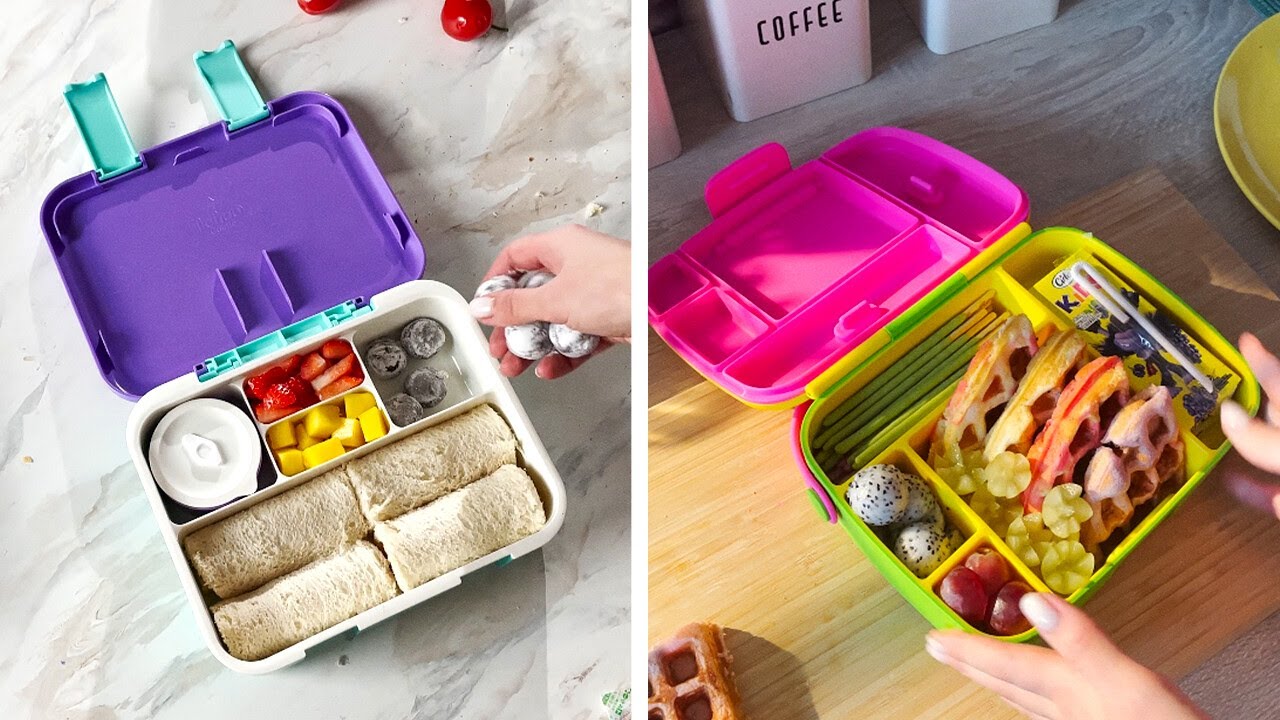 Healthy and Tasty Lunch box ideas. Recipes for Parents
