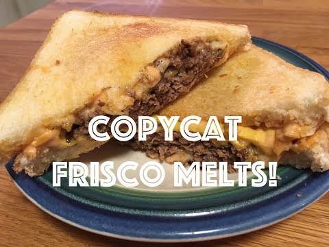 Steak 'N Shake Copycat Recipe | Frisco Melts