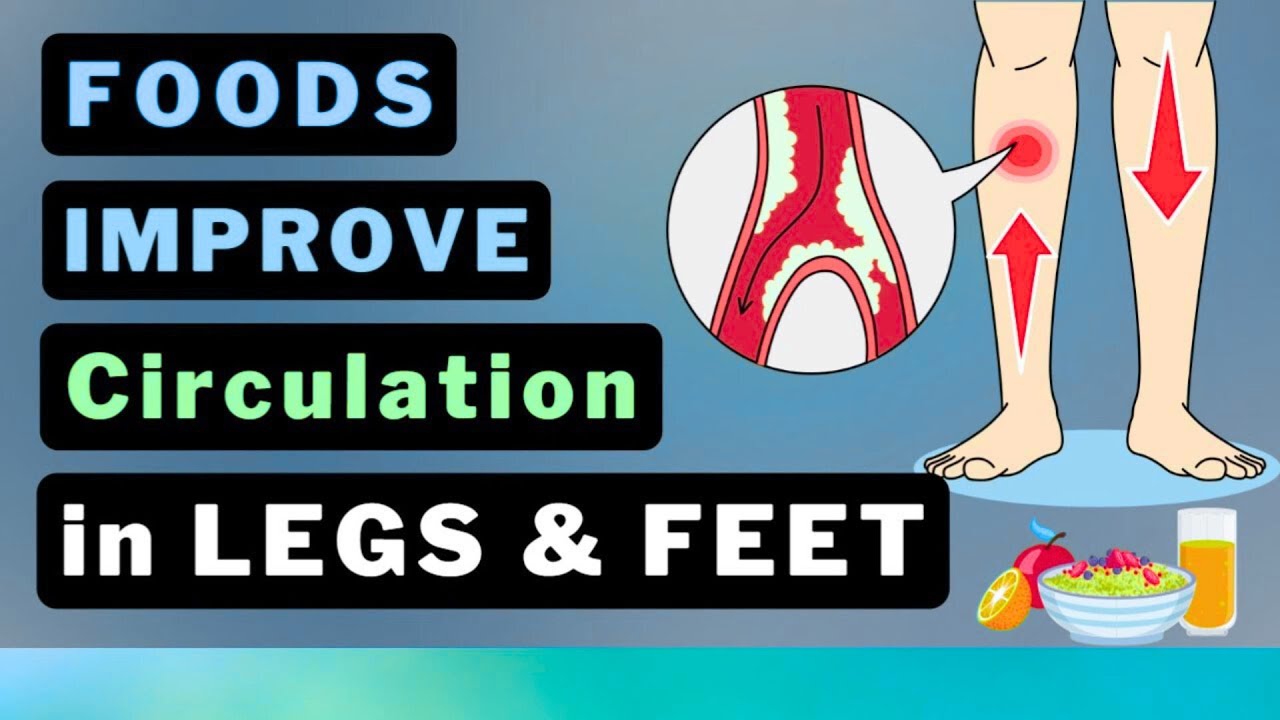 Optimize Your Circulation  12 Foods for Better Blood Flow to Your Legs   Feet!