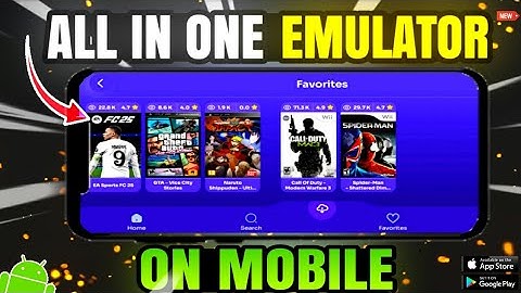 NEW🔥 ALL IN ONE EMULATOR FOR ANDROID : PLAY 3DS / PS2/WII & MORE CONSOLE GAMES!