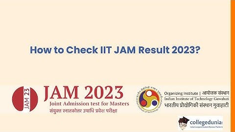 How to Check IIT JAM Result 2023?