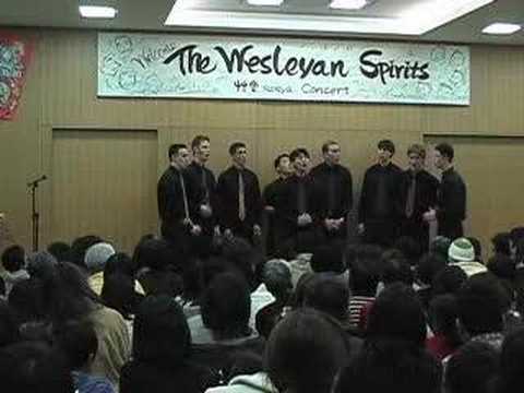 08. "大きな古時計 Grandfather's Clock - 平井堅 " A Cappella アカペラ Wesleyan Spirits in Kagoshima Japan (8/14)