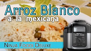 🔴 Cómo cocinar Arroz blanco a la mexicana en la Ninja Foodi