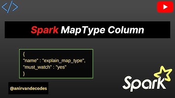 MapType Column in Pyspark | Spark Complex Type