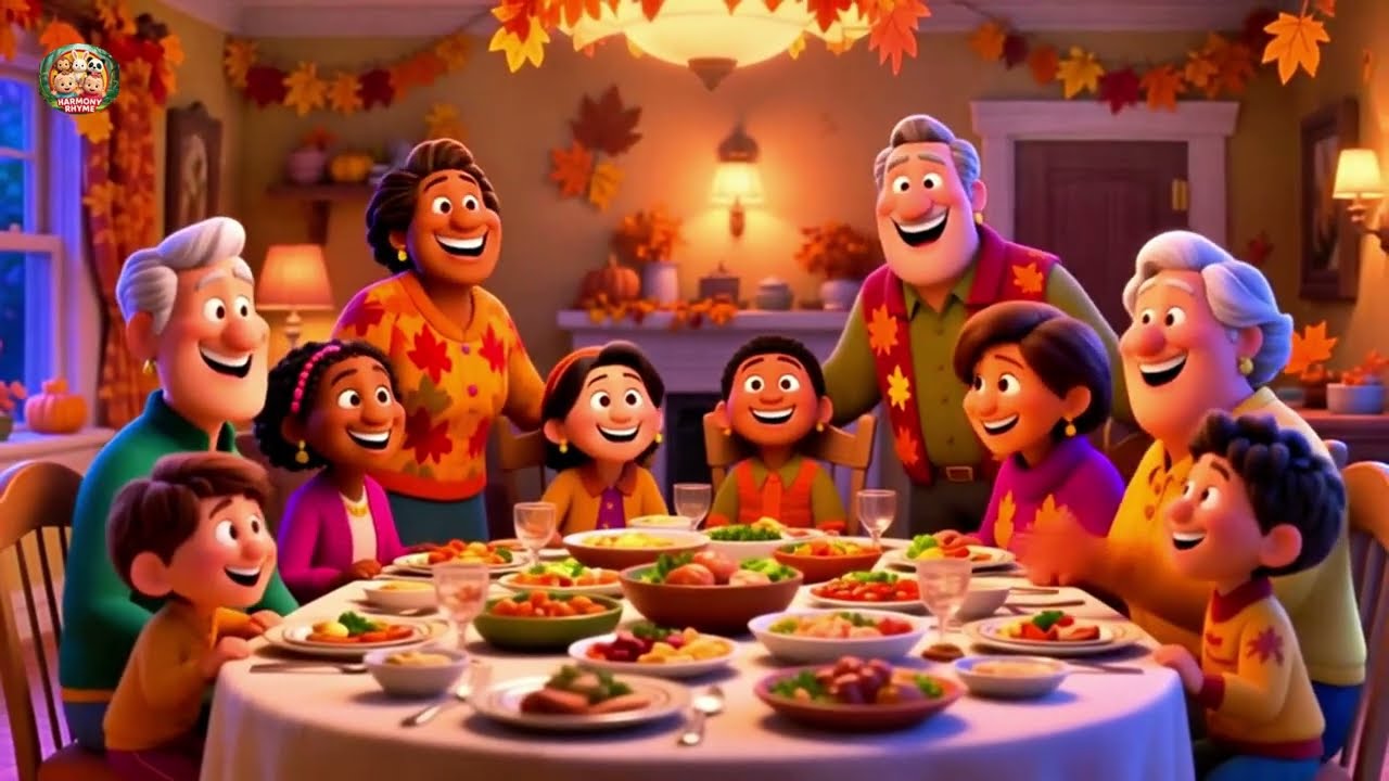 Learning with Baby Dinner and Parents | Fun Family Meal Song for Kids | Nursery Rhymes in English