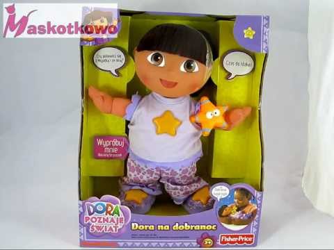 Maskotka interaktywna Dora Na Dobranoc (pica) od F...