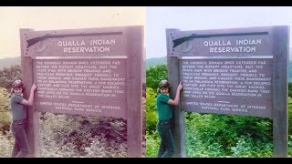 Photo Restoration Time Lapse - Color Correction