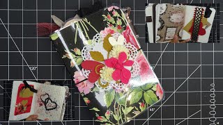 Romantic Shabby Chic Laminated B6 Traveler's Notebook Swap Tut, Part 2: Decorating & Swag Buckle!