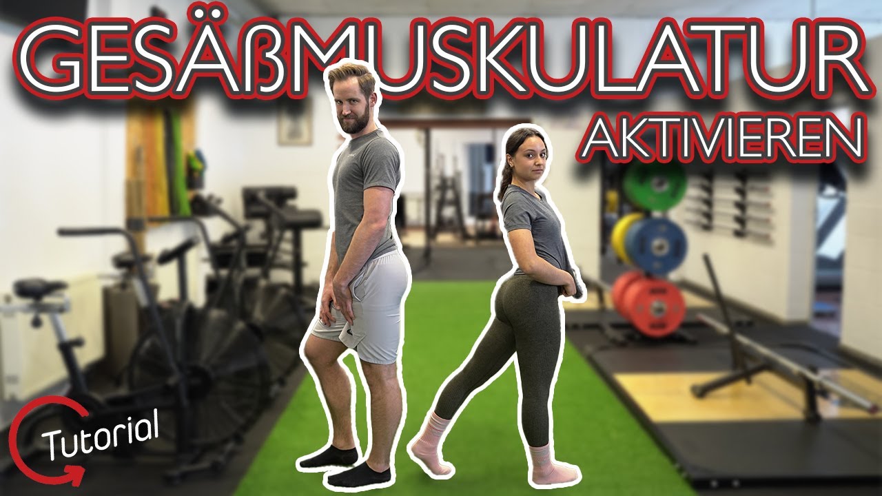 Gesäßmuskulatur aktivieren - Po Muskulatur | Tutorial | Kernfit