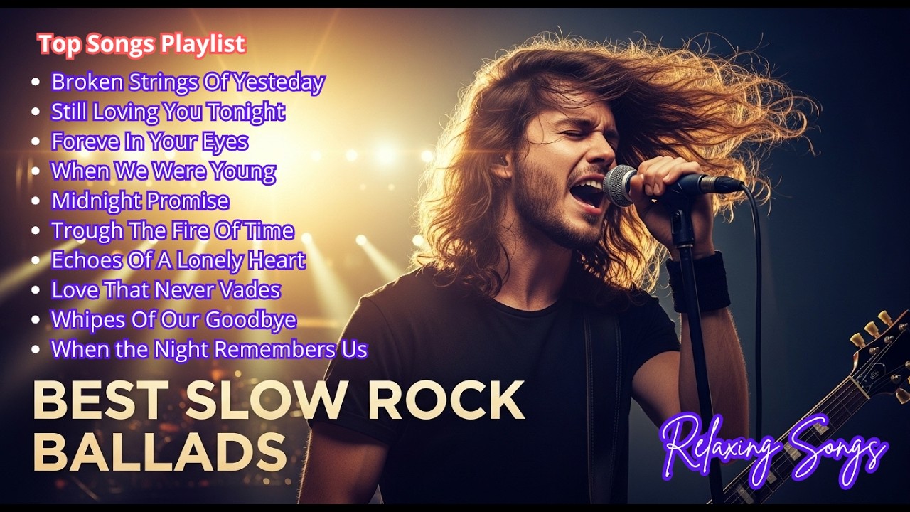 80s Rock Ballads for Broken Hearts | Timeless Love Songs