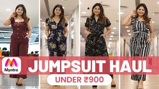 MYNTRA Jumpsuit Haul Under Rs 900 | HZ Bought screenshot 4