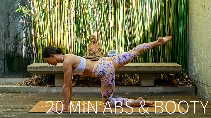 20 MIN ABS & BOOTY WORKOUT | At-Home Pilates (No E...