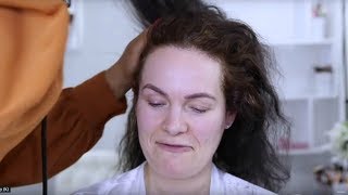 CLIENT MAKEUP TRANSFORMATION| BRIDAL INSPIRED NATURAL MAKEUP screenshot 3