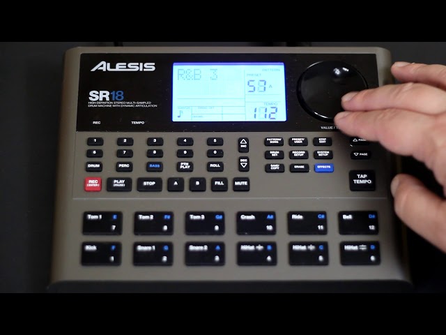 Драм-машина ALESIS SR-18