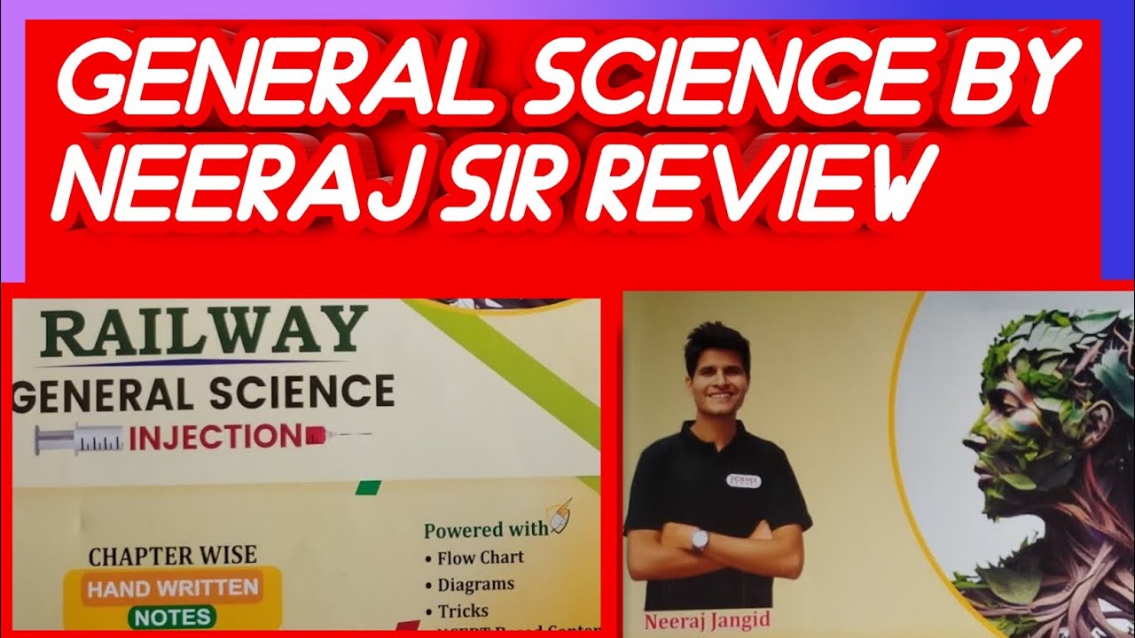 GENERAL SCIENCE BOOK 📚 UNBOXING, HAND WRITTEN NOTES OF NEERAJ SIR YouTube