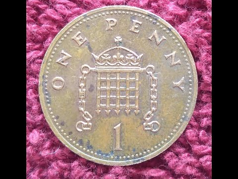 1 Penny  Elizabeth II 1990 United Kingdom