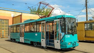 Трамвай Минска БКМ-60102, борт.№ 036,марш.1