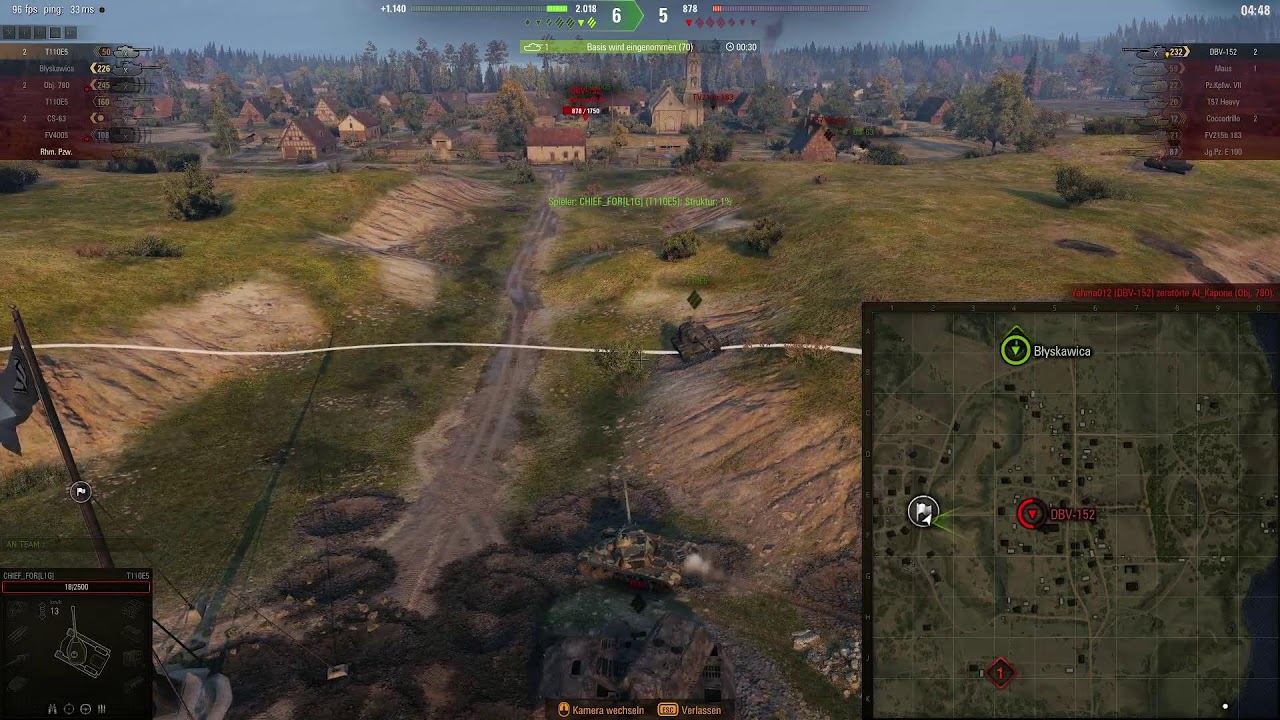 WOT Наступления и вылазки