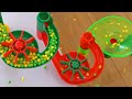 Marble run Roll a small ball Healing ASMR