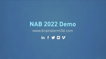 Brainstorm NAB 2022 demo - full
