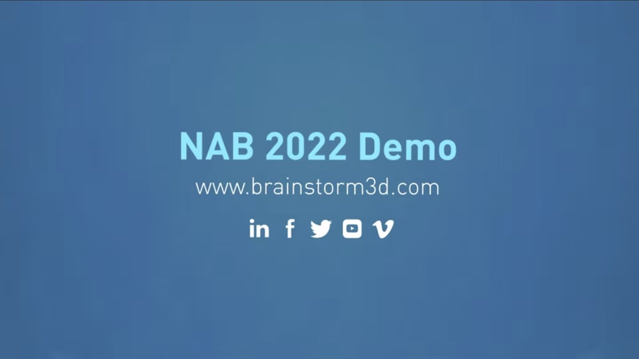 Brainstorm NAB 2022 demo - full