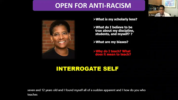 Open for Anti-Racism with Dr. Debra Crumpton