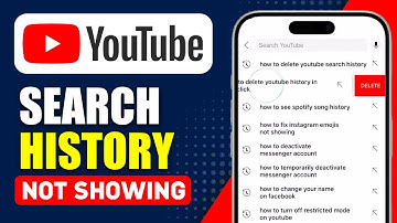 How To Fix YouTube Search History Not Showing (2025)