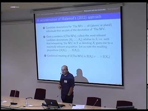 Sinn und Bedeutung 18: Benjamin Spector - 3289 - YouTube