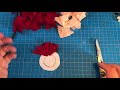 Tutos Fleurs en tissus #1 - Fabriquer ses propres fleurs en tissus