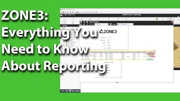 ZONE3: Everything You Need to Know About Reporting