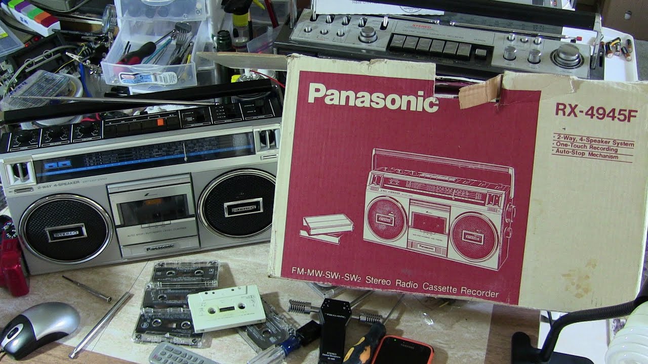 ラジオ・コンポ NationalPanasonic TRACKSTEREORECORD DECK ラジオ・コンポ NationalPanasonic TRACKSTEREORECORD DECK ラジオ