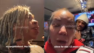 FULL FOOTAGE: T.I. & his son King Harris Fight at Falcons game screenshot 5