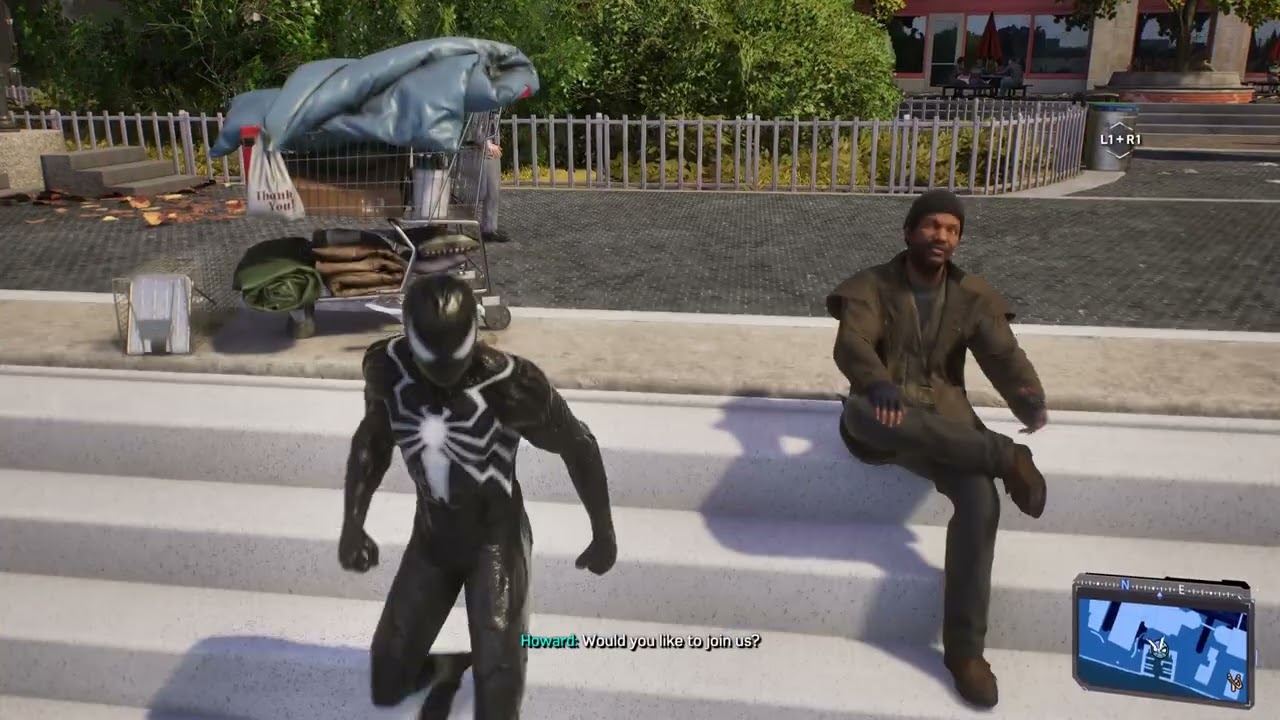 Spider-Man 2 (Gameplay) peter helping hubert