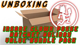 Unboxing: Insane Clown Posse Hatchet Holiday Value Bundle Pack