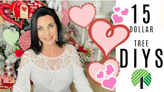 15 DIY DOLLAR TREE DECOR CRAFTS VALENTINE'S WINTER  Home Sweet Home ep 5 Olivias Romantic Home DIY