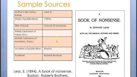 APA Style 3: References