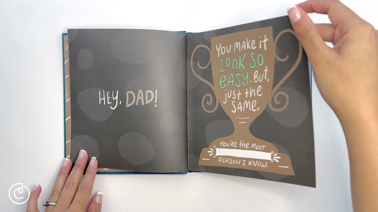 Dad, I Wrote a Book About You A fun, heartfelt, fillintheblank bok