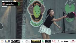 Trang Phan/Trà Giang 🆚 Minh Phong/Chu lam Tuyền📢 GIẢI PICKLEBALL T.H & FRIENDS HÀ NỘI OPEN
