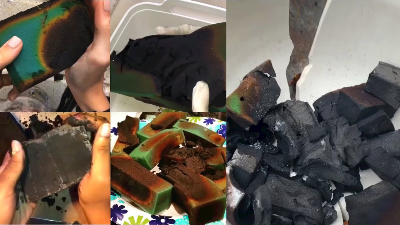 BURNT FLORALFOAM | baked/burnt sahara and oasis ASMR (two speeds) READ DESC